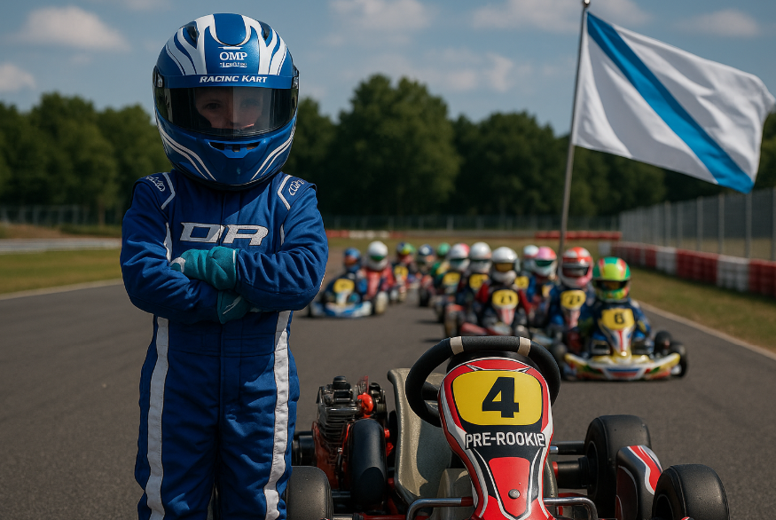 Outeiro de Rei respira karting: participación récord en Pre-Rookie y gran ambiente en la segunda cita del Gallego 2025