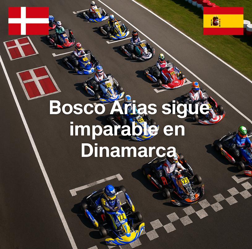 Bosco Arias sigue imparable en Dinamarca con una nueva victoria en la Super Heat 1