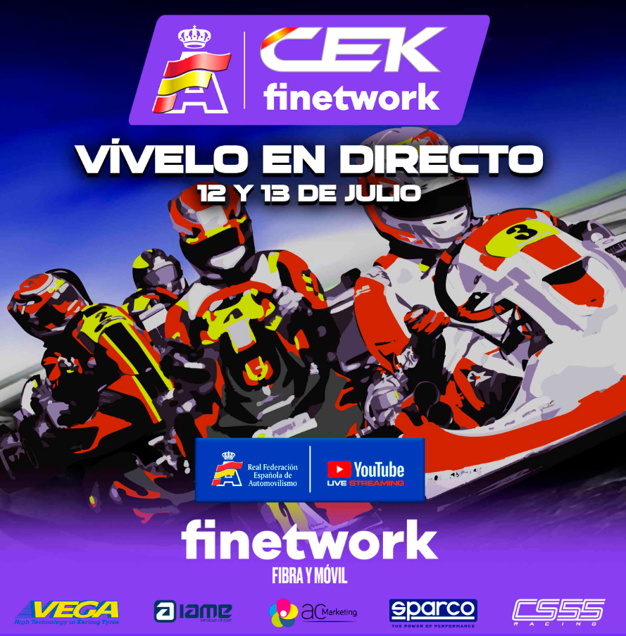 Eydan Vaello regresa con fuerza y lidera el Warm Up de MINI/ROOKIE en el CEK de Chiva