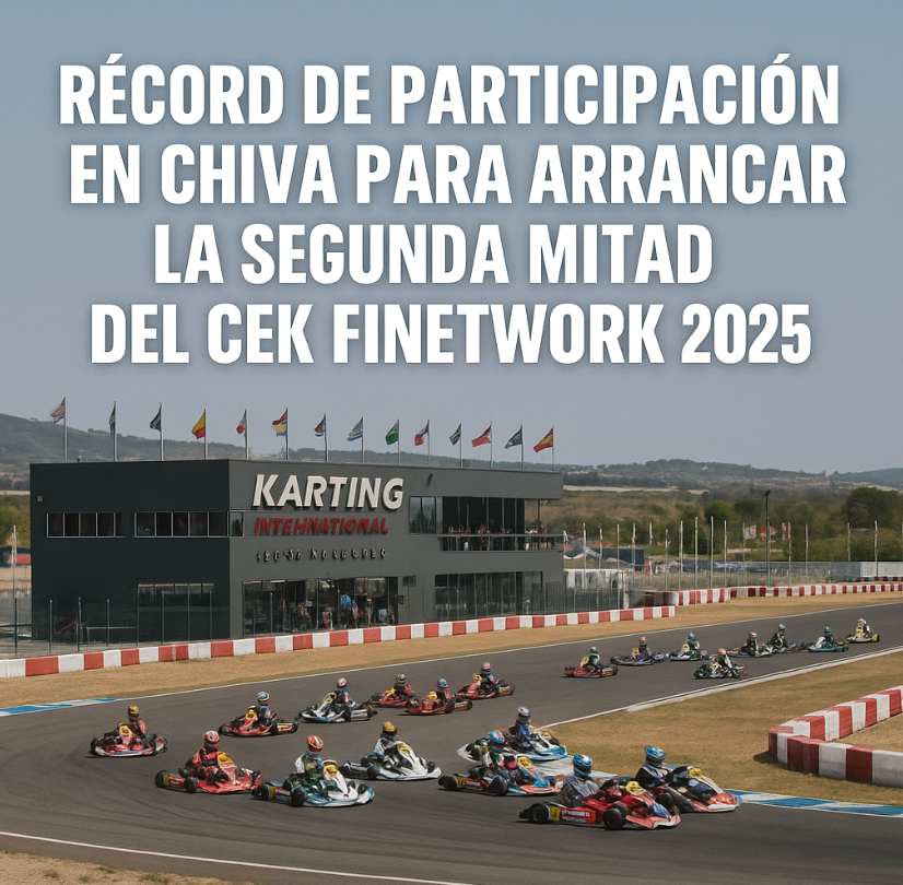 Récord de participación en Chiva para arrancar la segunda mitad del CEK Finetwork 2025