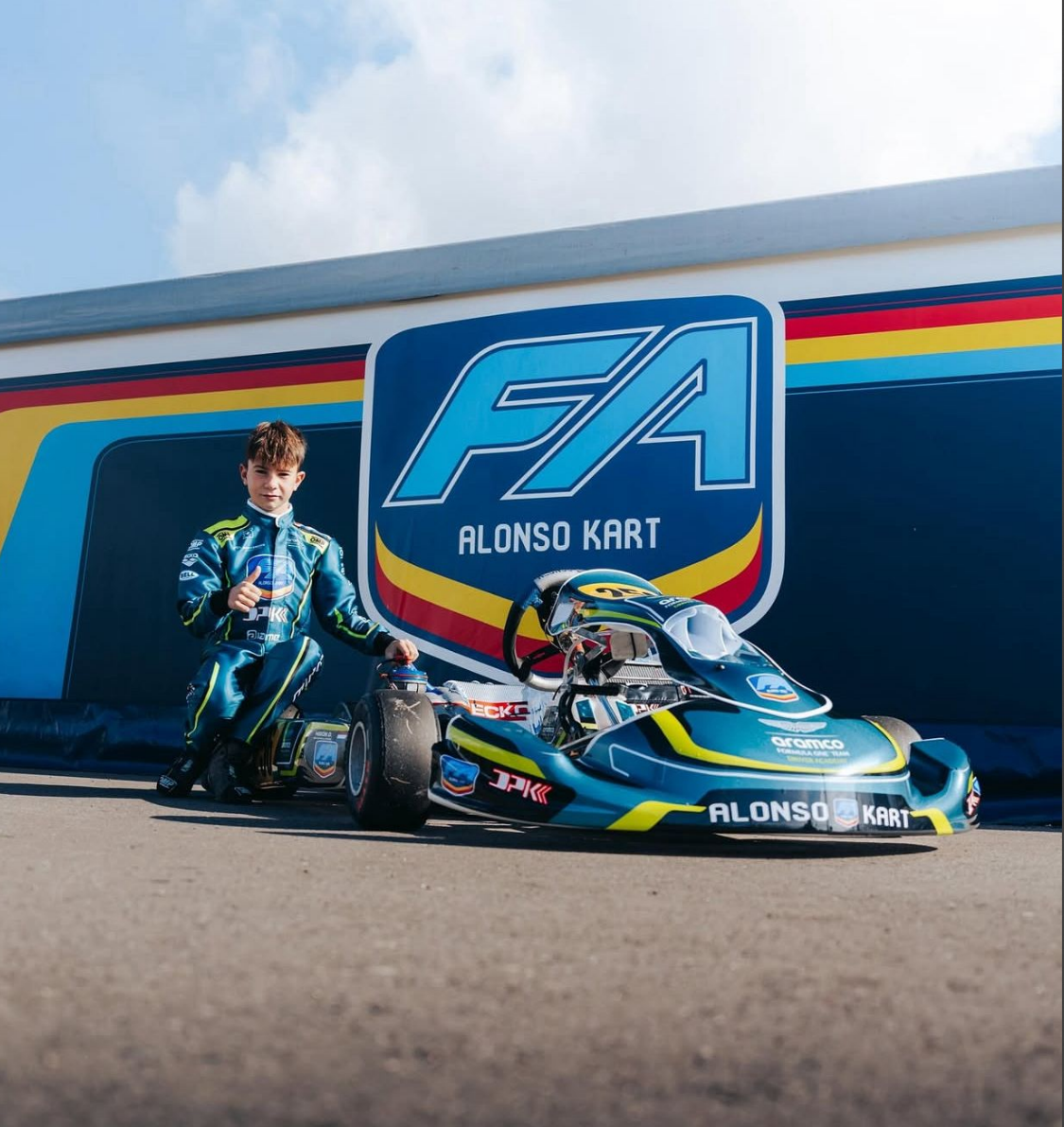 Daniel Mirón debuta con nueva decoración y apoyo de DPK/FA/ASTON MARTIN ARAMCO DRIVER ACADEMY en el Europeo de Rødby 2025