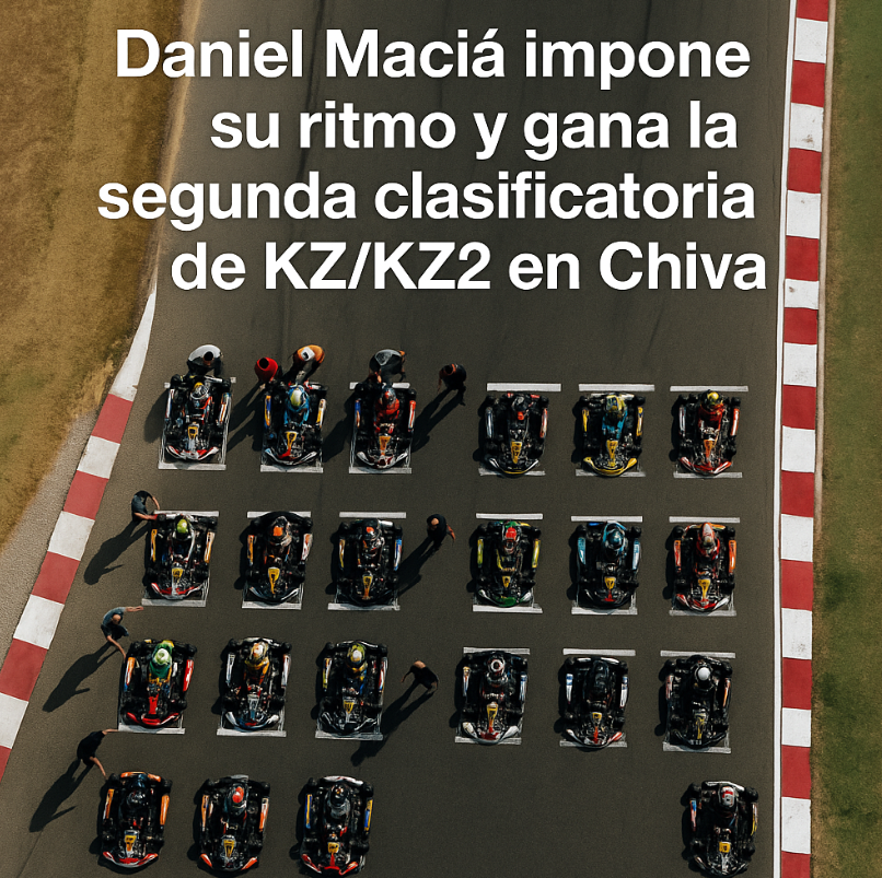 Daniel Maciá impone su ritmo y gana la segunda clasificatoria de KZ/KZ2 en Chiva