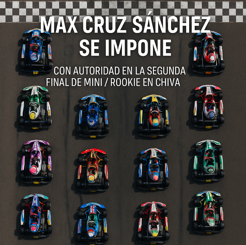 Max Cruz Sánchez se impone con autoridad en la segunda final de MINI / ROOKIE en Chiva