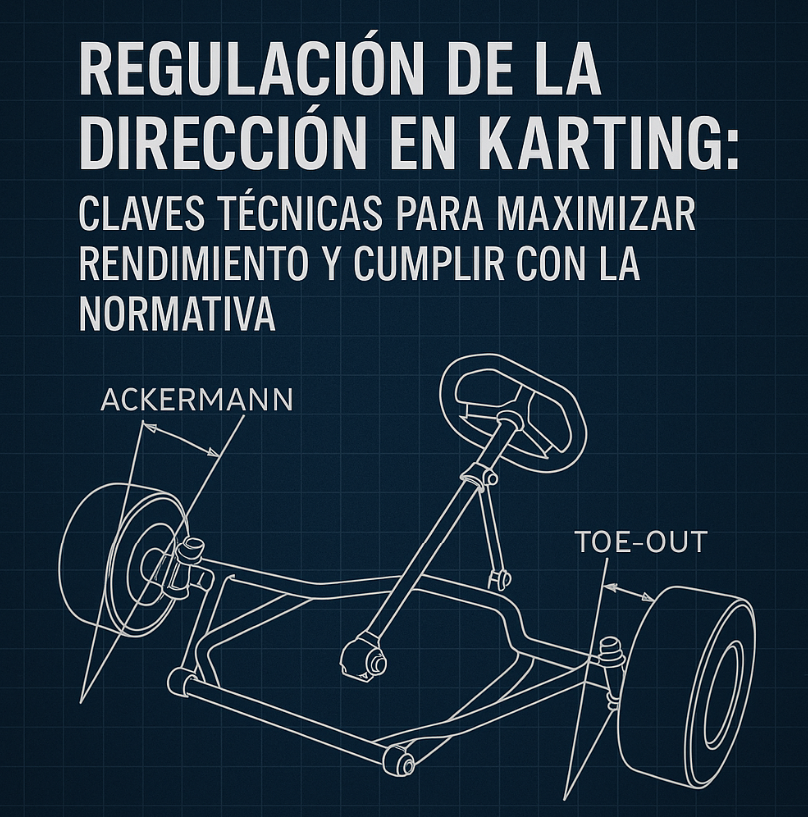 Regulación de la dirección en karting: claves técnicas para maximizar rendimiento y cumplir con la normativa