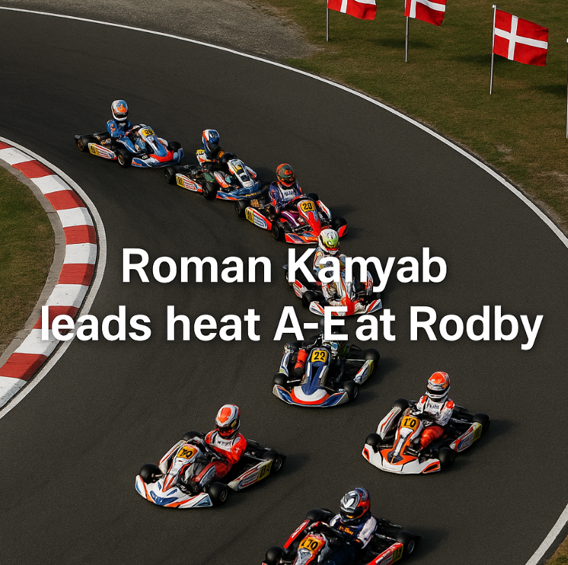 KAMYAB y PEŠL firman un recital en Rodby: Heat perfecta para Ricky Flynn y Tony Kart