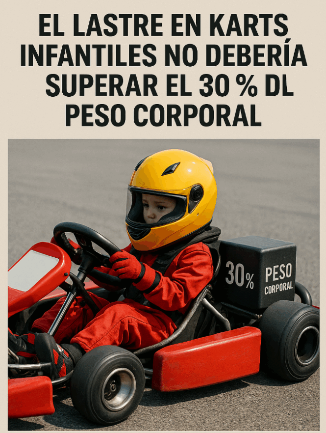 Manifiesto Técnico sobre la Limitación del Lastre en Categorías Infantiles de Karting