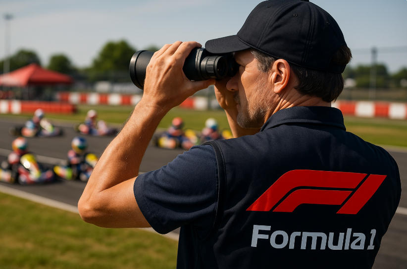 EL paddock del CEK se revoluciona por la presencia en la jornada del domingo de un ojeador y dos técnicos de una academia vinculada a la F1