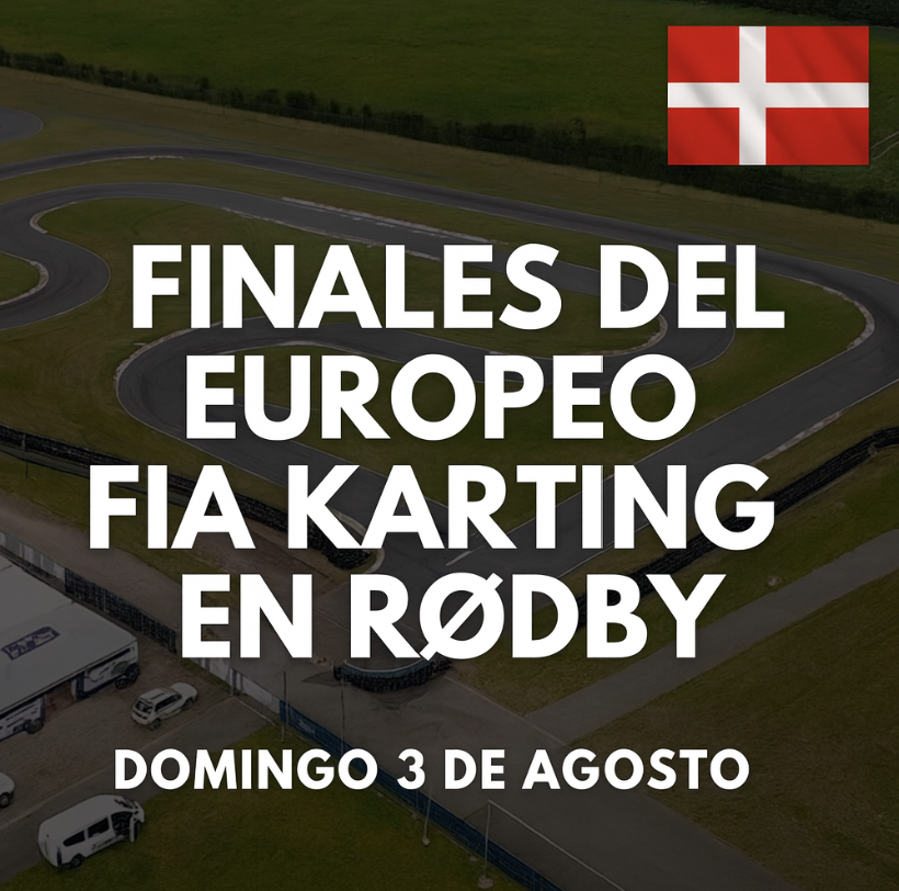 Finales del Europeo FIA Karting en Rødby: horarios confirmados para el domingo decisivo