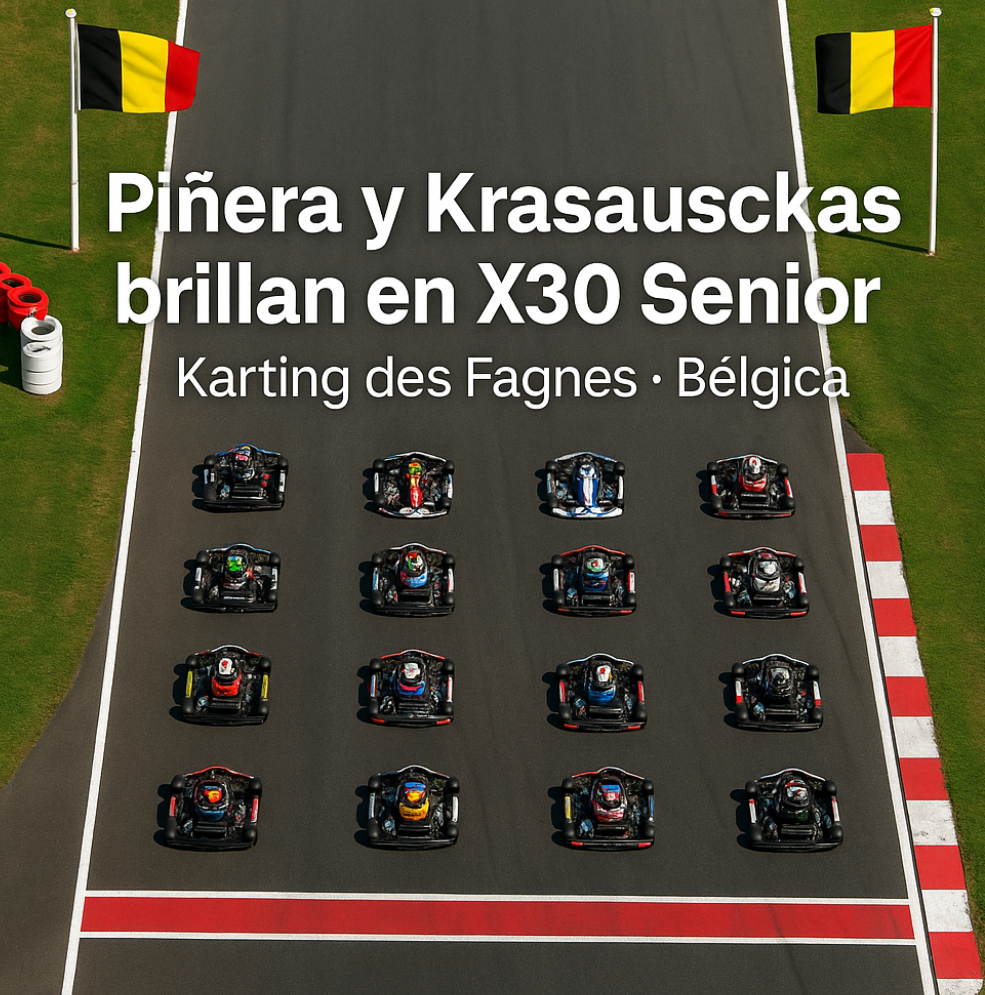 X30 Senior – Qualifying Heat A-D en Karting des Fagnes