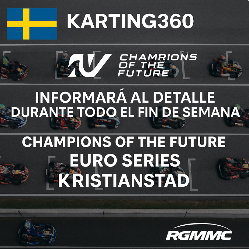 Arranca la frenética actividad en Kristianstad con la Champions of the Future Euro Series