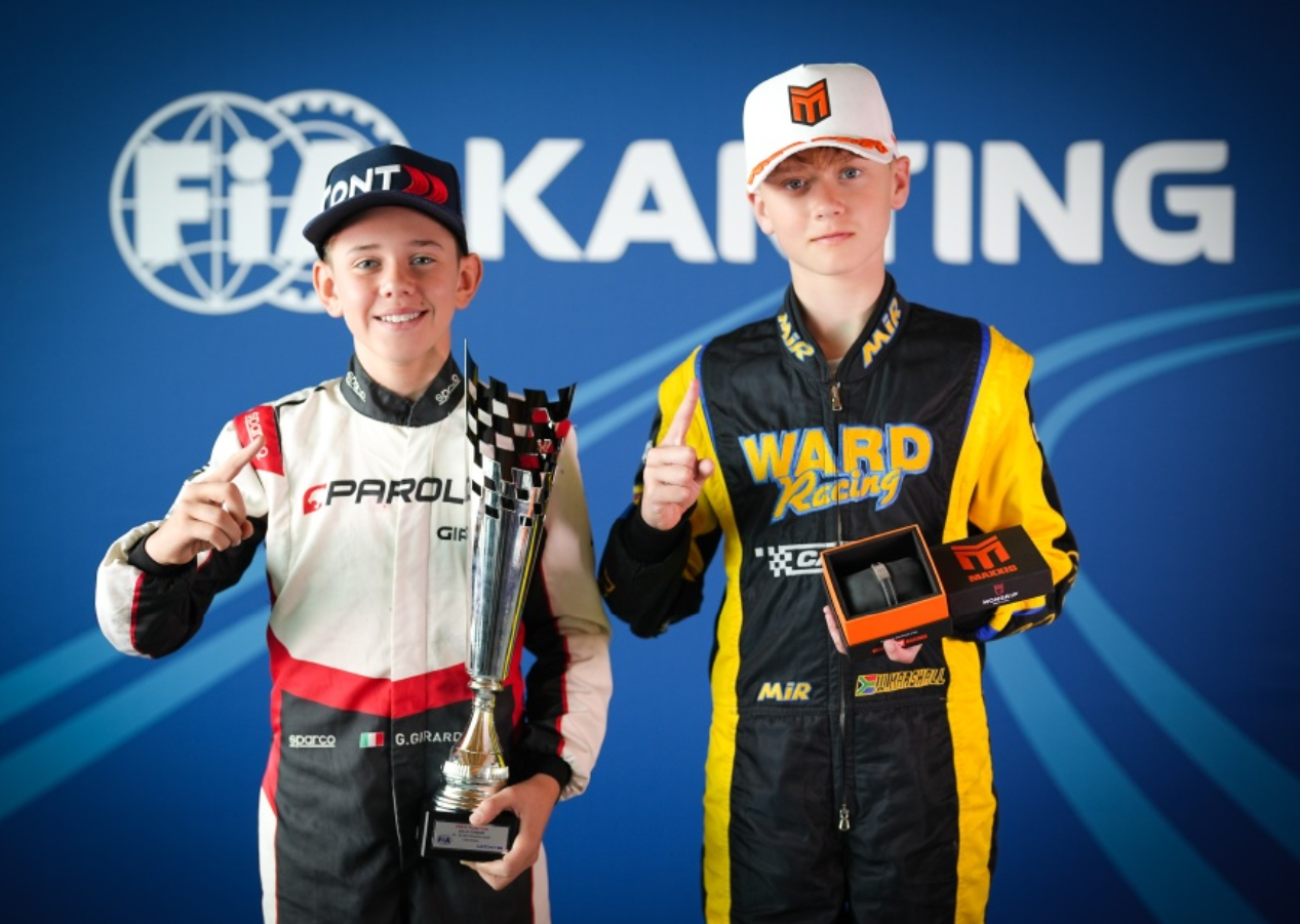 La Copa del Mundo FIA Karting arranca en Cremona con pole para Marshall (OK-N), Girardello (OK-N Junior) y Stasionis (Academy-Junior)
