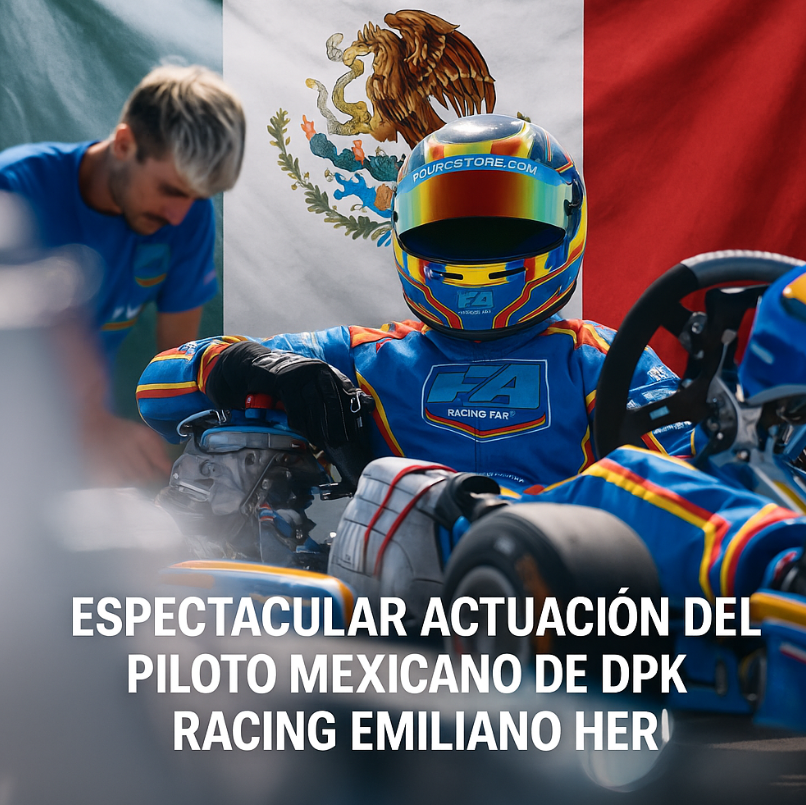 Emiliano Hernández roza la pole en clasificación con DPK Racing Emiliano Hernández roza la pole en clasificación con DPK Racing