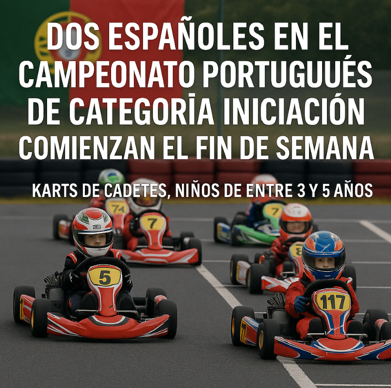 Dos españoles en el Campeonato Portugués de categoría Iniciación comienzan el fin de semana