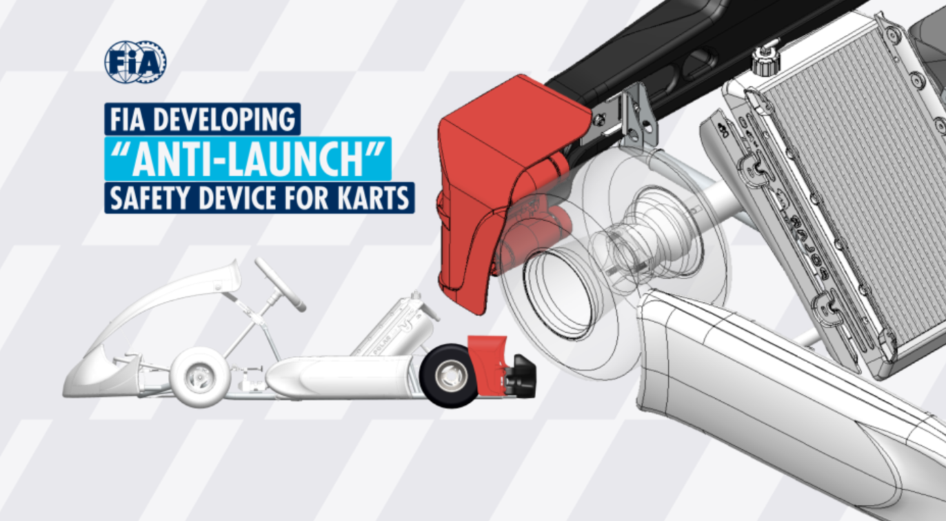 La FIA introduce el dispositivo ‘Anti-Launch’ para mejorar la seguridad en el karting