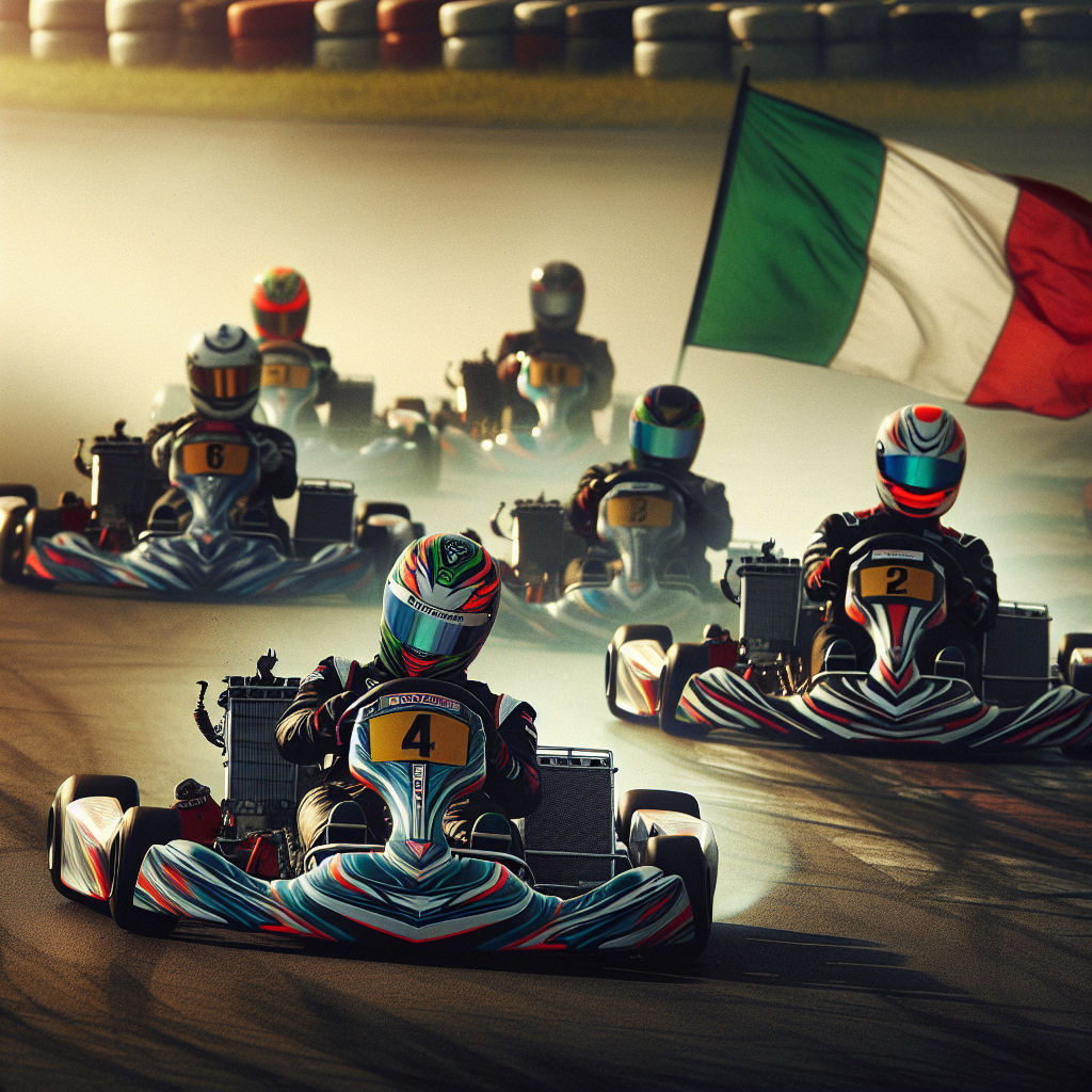 Ippolito Paolo se impone en la emocionante carrera de KZ2 en Franciacorta