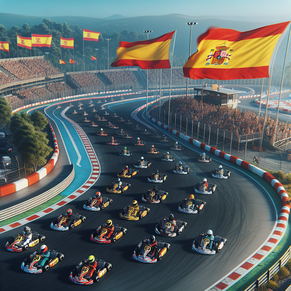 Saúl Vaz Dacosta lidera la clasificación Senior en el Campeonato Gallego de Karting