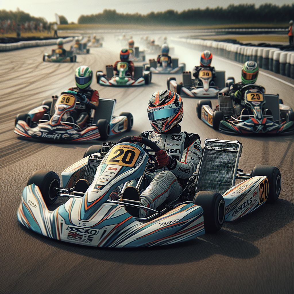 Thibaut Ramaekers lidera la Qualifying Heat C-E en la categoría OK en Kristianstad