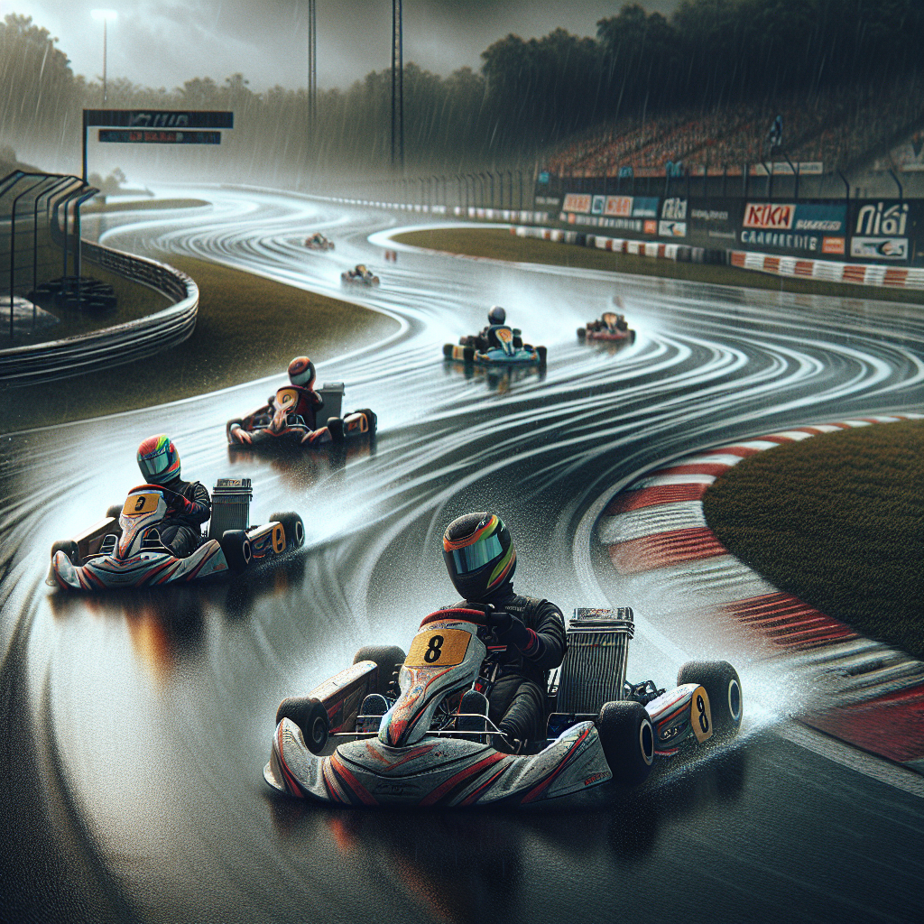 Lev Krutohalov lidera la Super Heat B en la categoría OK del Campeonato del Mundo de Karting en Kristianstad