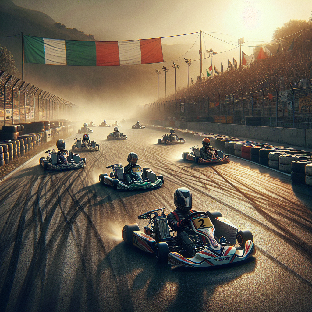 Dominio de Papageorgiou en la Prueba de Karting de Franciacorta
