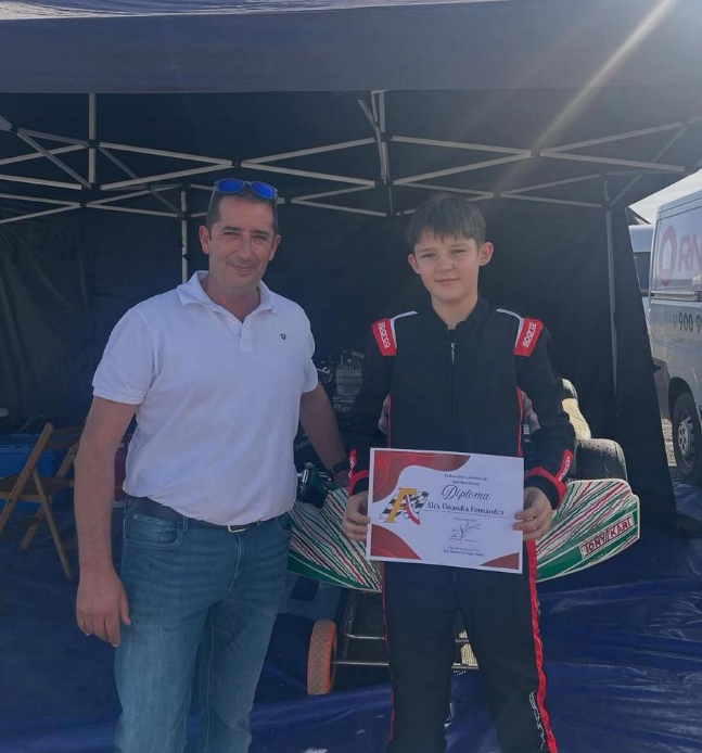 La presidencia de José Ramón Escalada en la Federación Cántabra comienza con muy buen pie para el karting de la comunidad