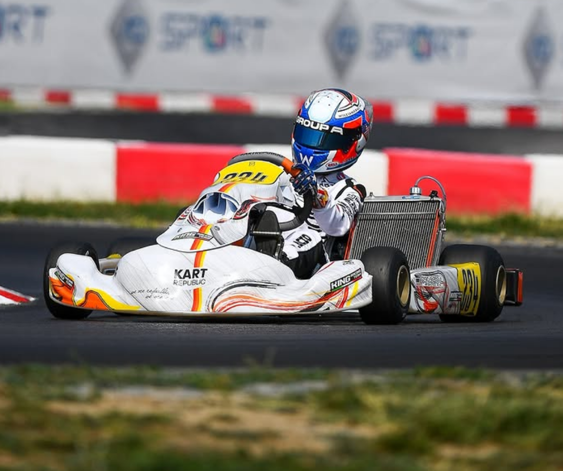Lucas Palacio de Estados Unidos triunfa en la final de OK-N Junior en la WSK Lucas Palacio de Estados Unidos triunfa en la final de OK-N Junior en la WSK