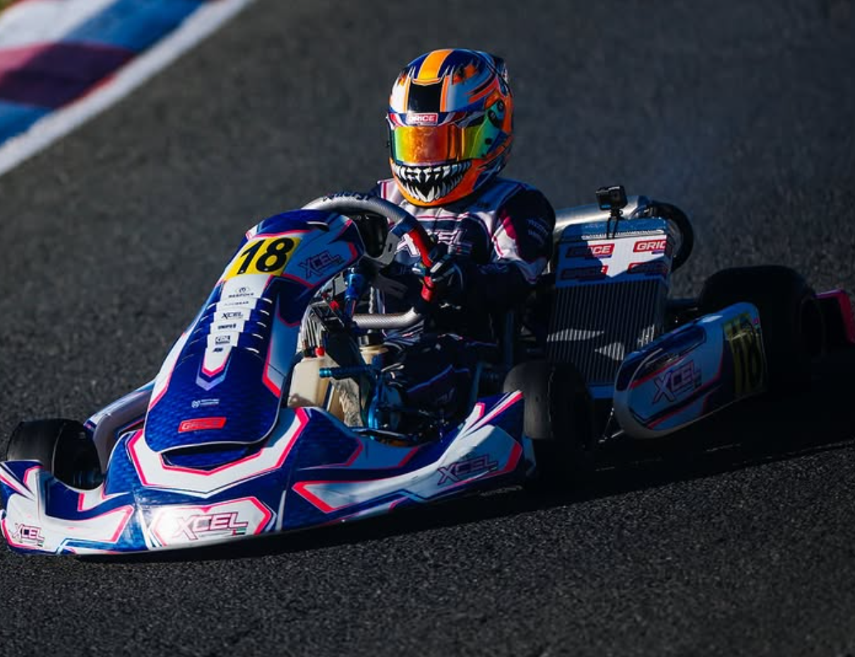 George House lidera la Qualifying Heat A-E en la categoría X30 Junior George House lidera la Qualifying Heat A-E en la categoría X30 Junior