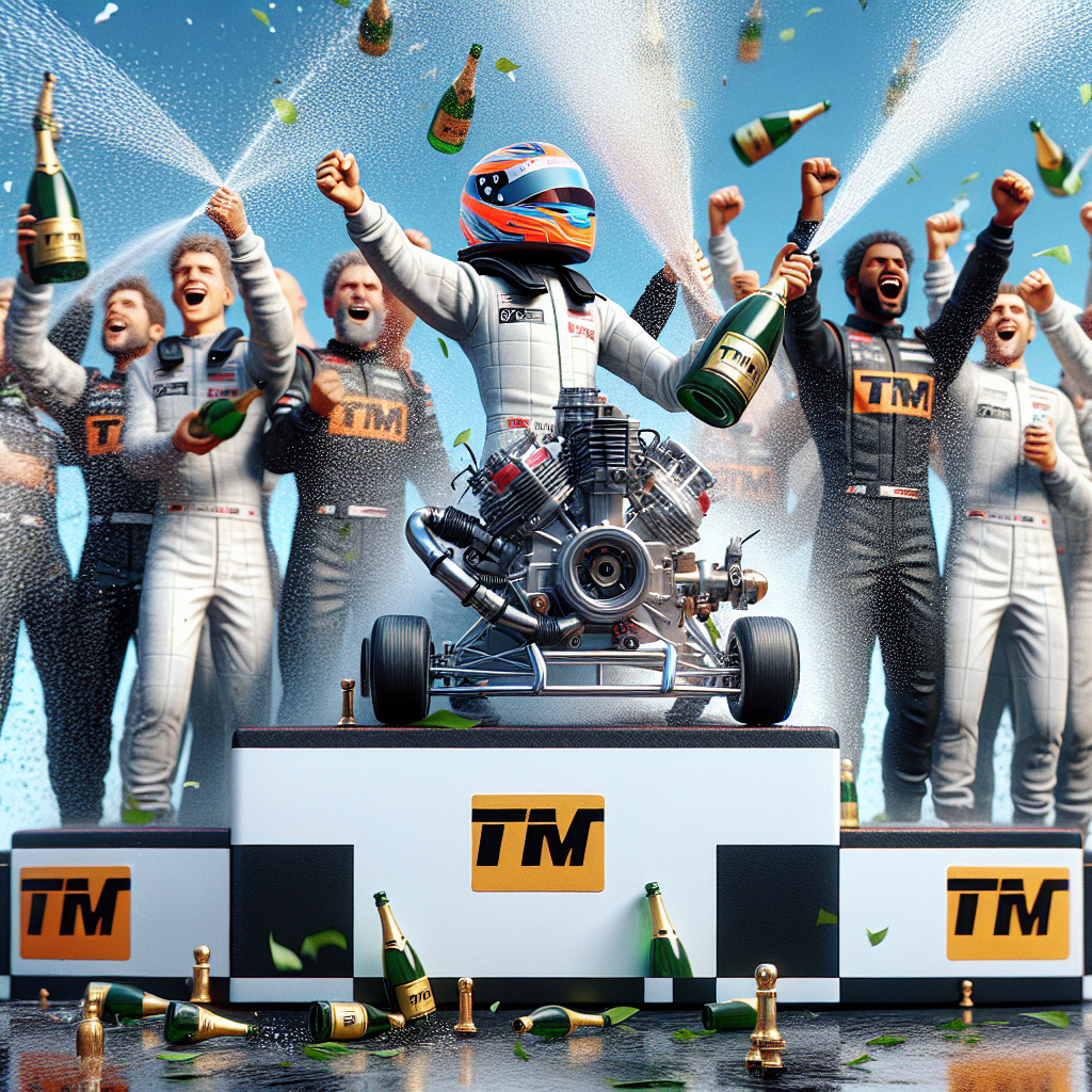 TM celebra las victorias de sus pilotos en el Campeonato Mundial de Karting