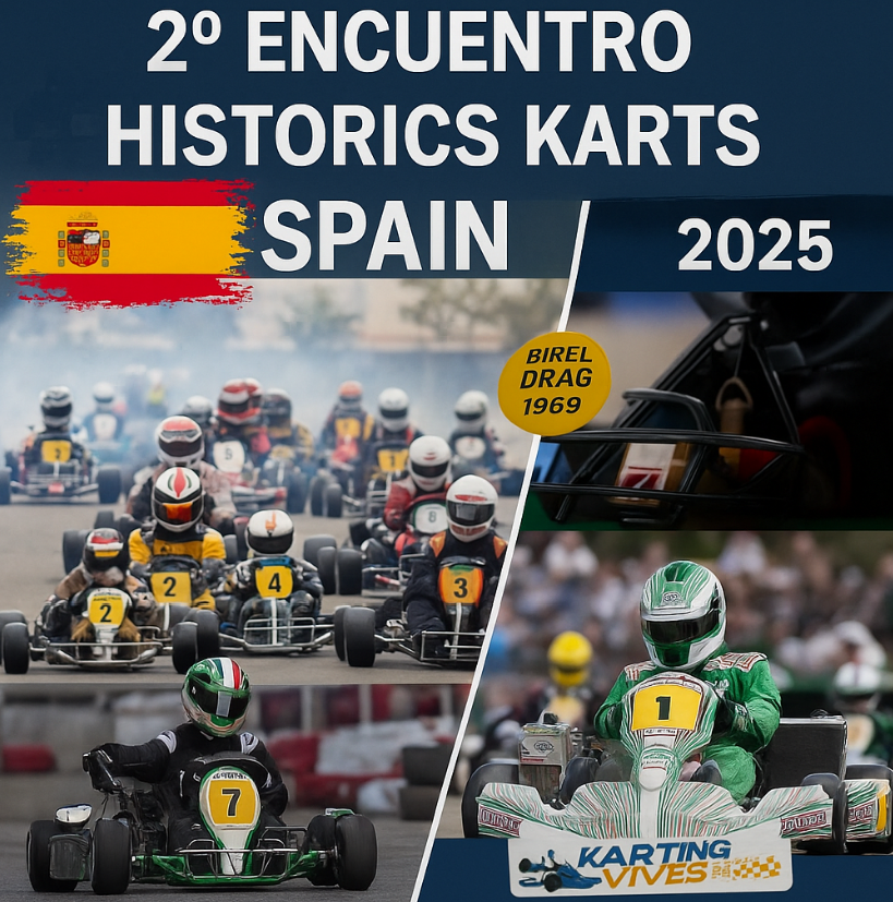 El Karting Clásico se cita en Oliva: llega el 2º Encuentro Historic Karts Spain 2025