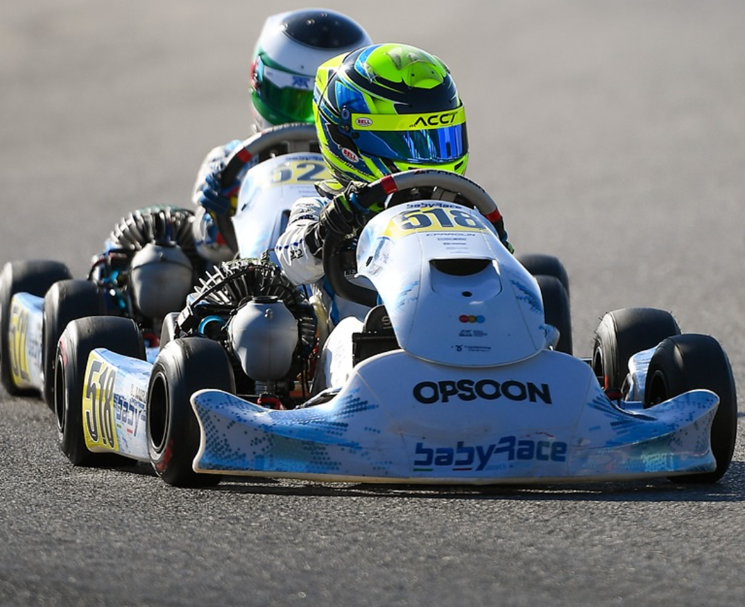 Sasha Miras lidera la clasificación en la WSK de Cremona