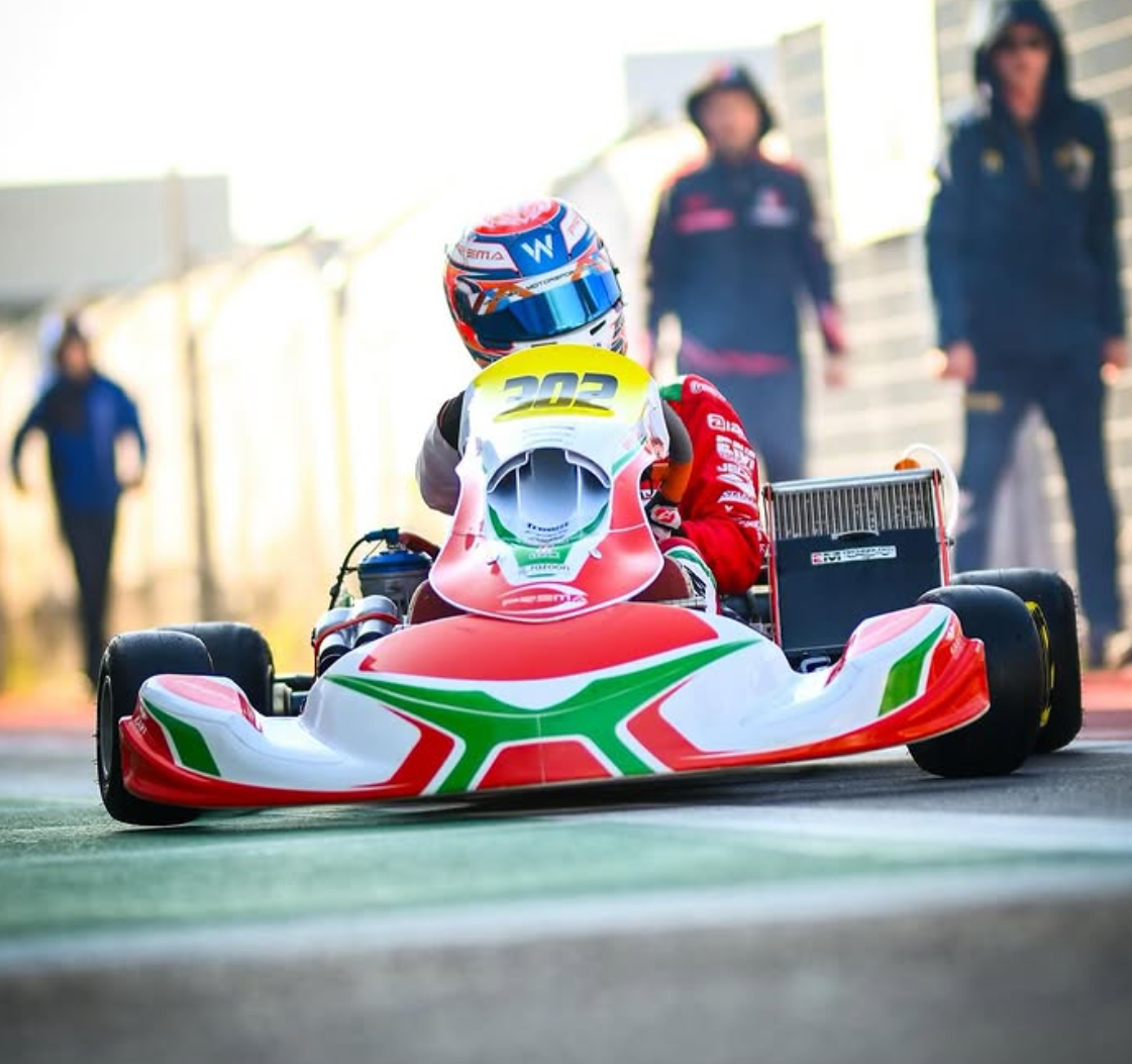 Hoogendoorn se lleva la victoria en la Prefinal B de OK Junior en Lonato