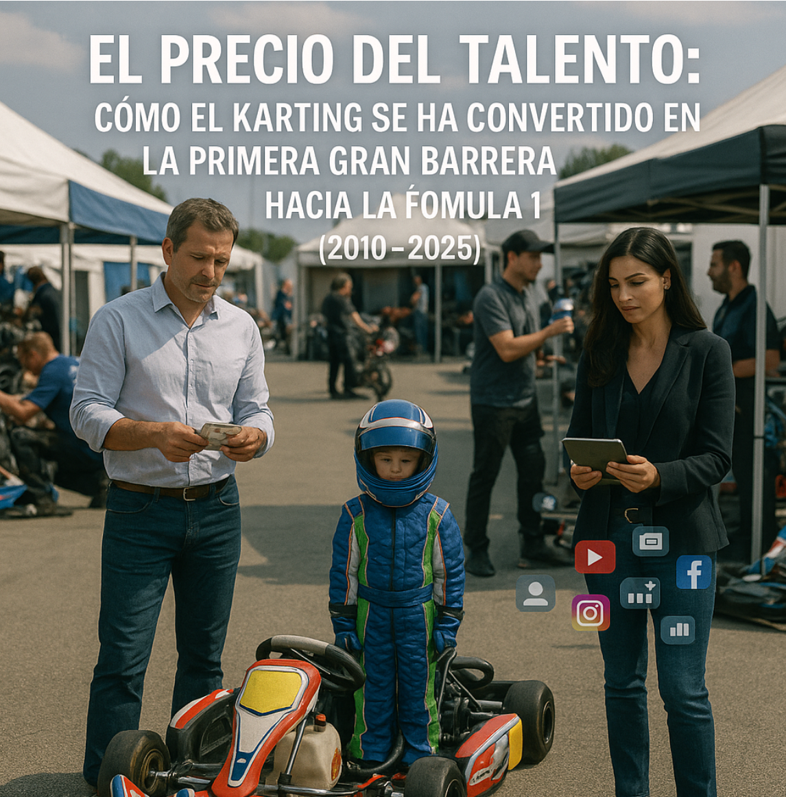 EL PRECIO DEL TALENTO: CÓMO EL KARTING DE COMPETICIÓN SE HA CONVERTIDO EN LA PRIMERA GRAN BARRERA HACIA LA FÓRMULA 1 (2010–2025)