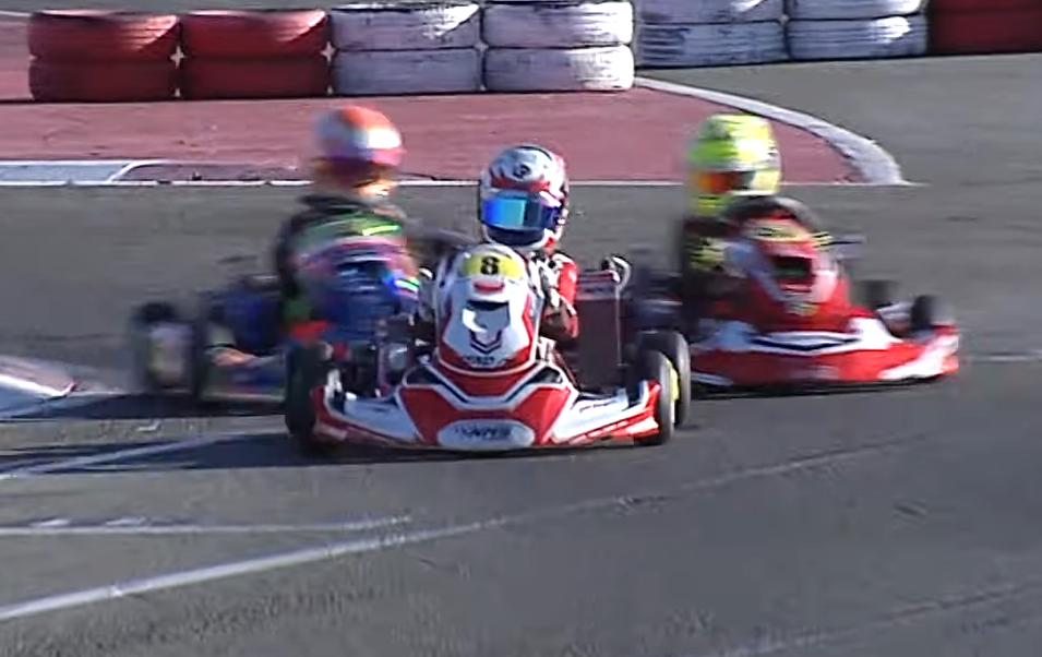 Luca Pavel vence la final B de mini en la Lecont trophy.