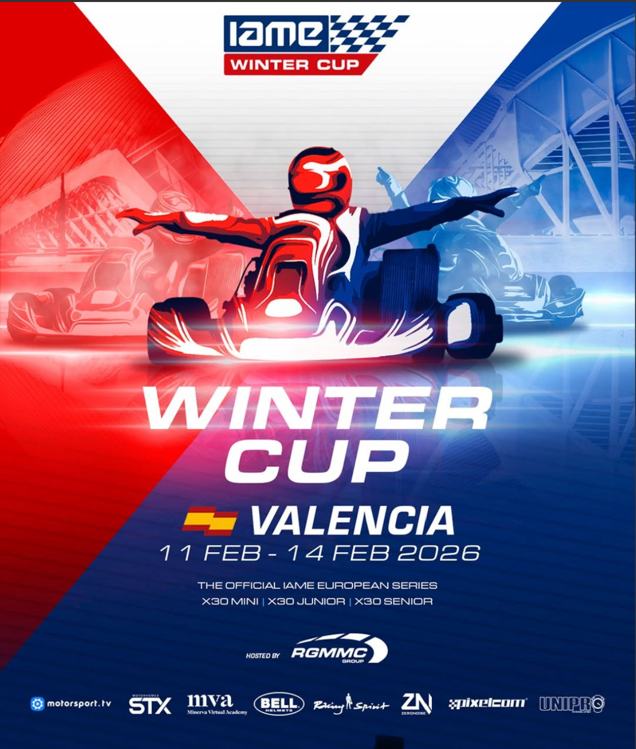 La IAME Winter Cup 2026 llega a Valencia