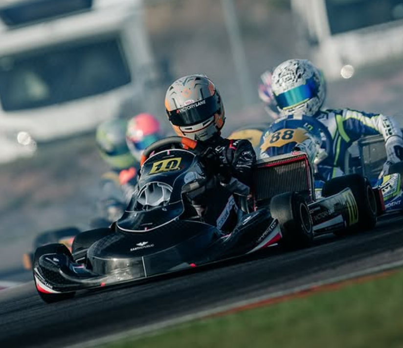 Minns y Fusion Motorsport se imponen con solvencia en la Eliminatory Heats B-C de OK en La WSK celebrada en karting la Conca