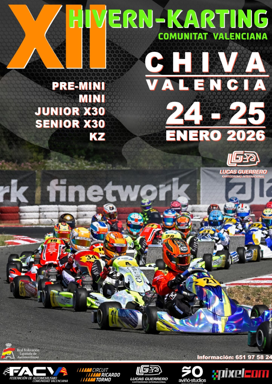 Hivern Karting arranca con jornada de entrenos libres y da comienzo a la temporada 2026.