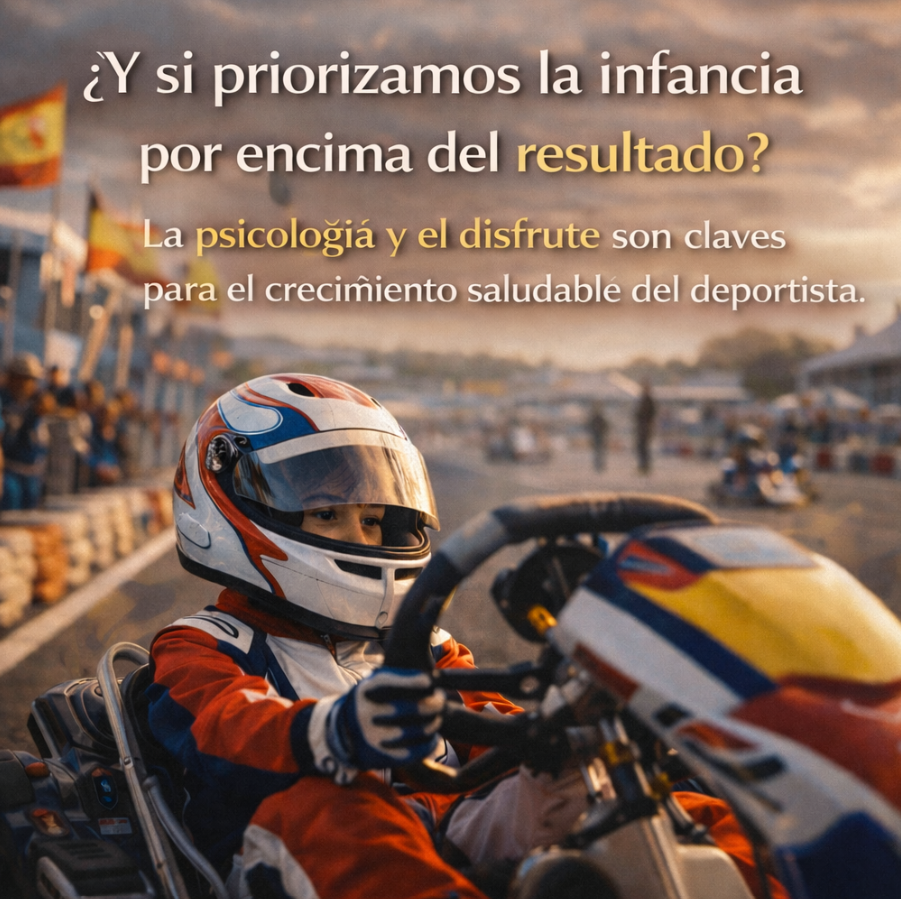 La psicología en el karting base: por qué el disfrute del niño debe estar por encima del resultado