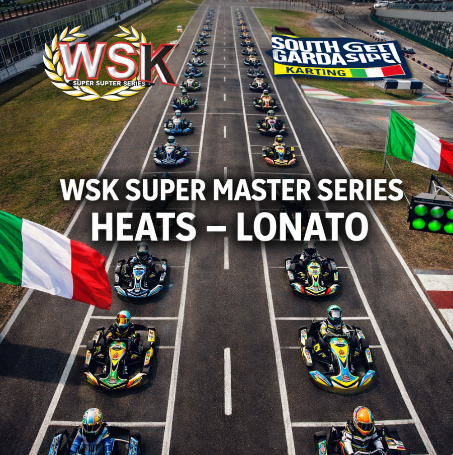 WSK Super Master Series de karting 2026 Jornada de sábado.