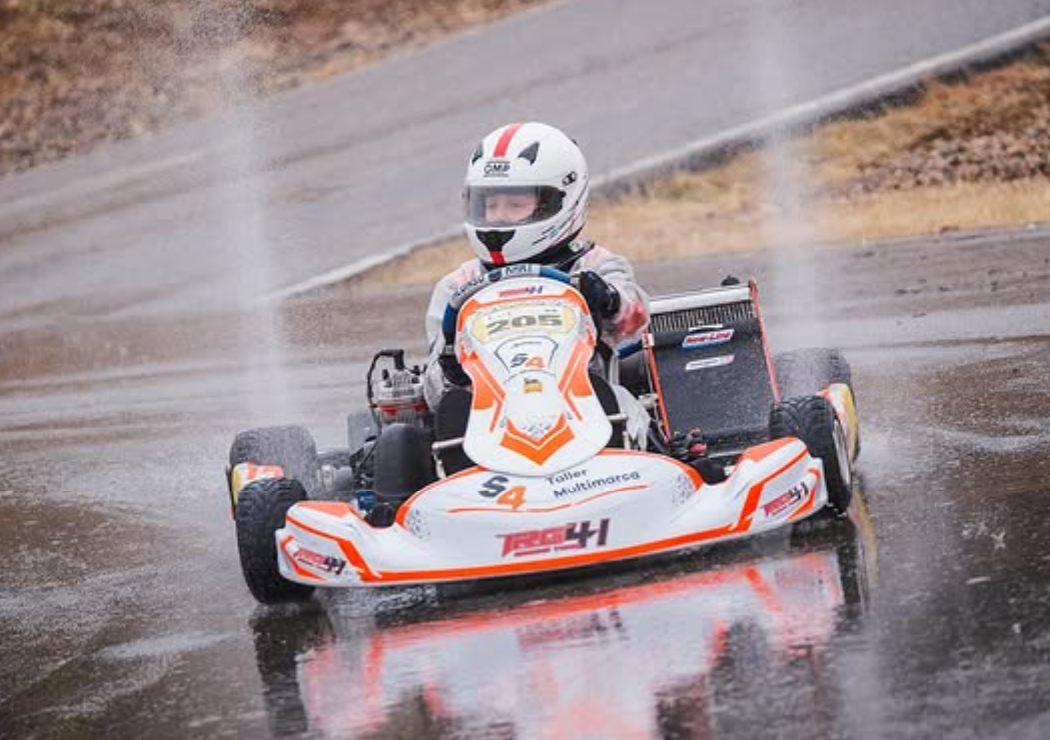 Ramiro Martín Cecci se impone en la primera prueba del Campeonato de Castilla y León de Karting
