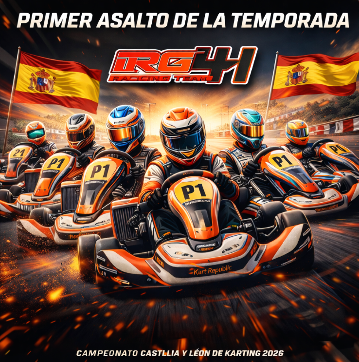 IRG 41 Racing Team inicia con éxito el Campeonato de Castilla y León de Karting 2026
