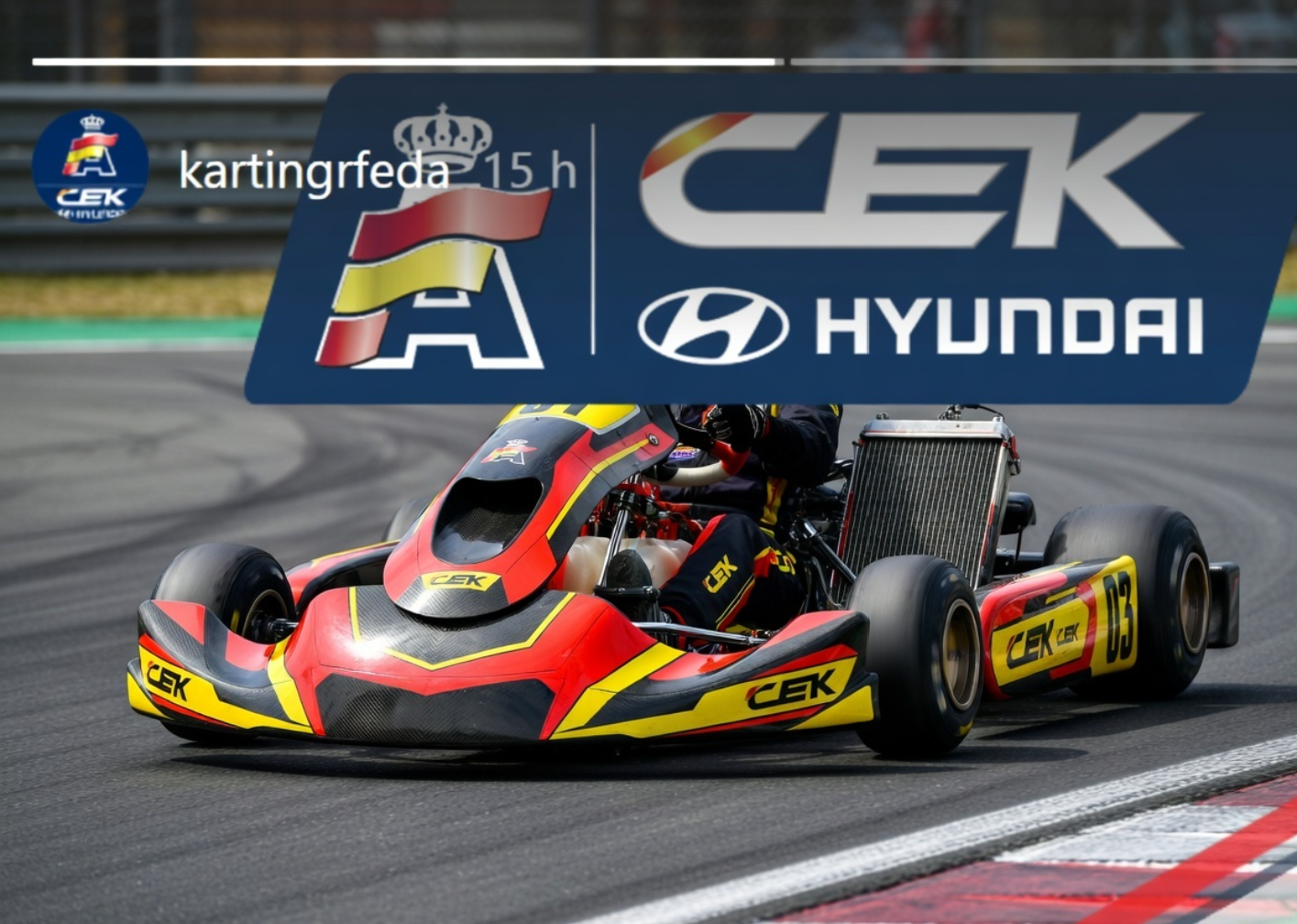 El Campeonato de España de Karting Hyundai 2026 inicia con récord histórico en Campillos