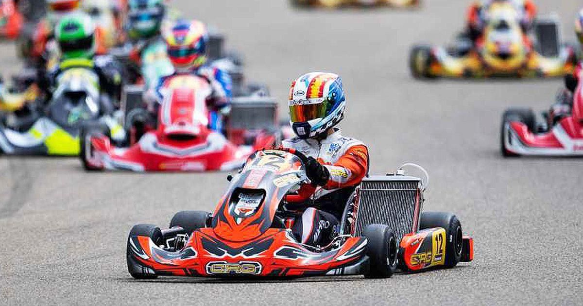 Adrian Malheiro Suñé se impone en la Carrera 1 de KZ/KZ2