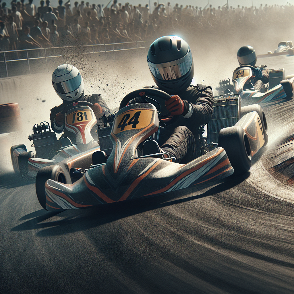 Nicolás Rodríguez Vázquez se impone en la primera manga del Campeonato de Castilla y León de Karting