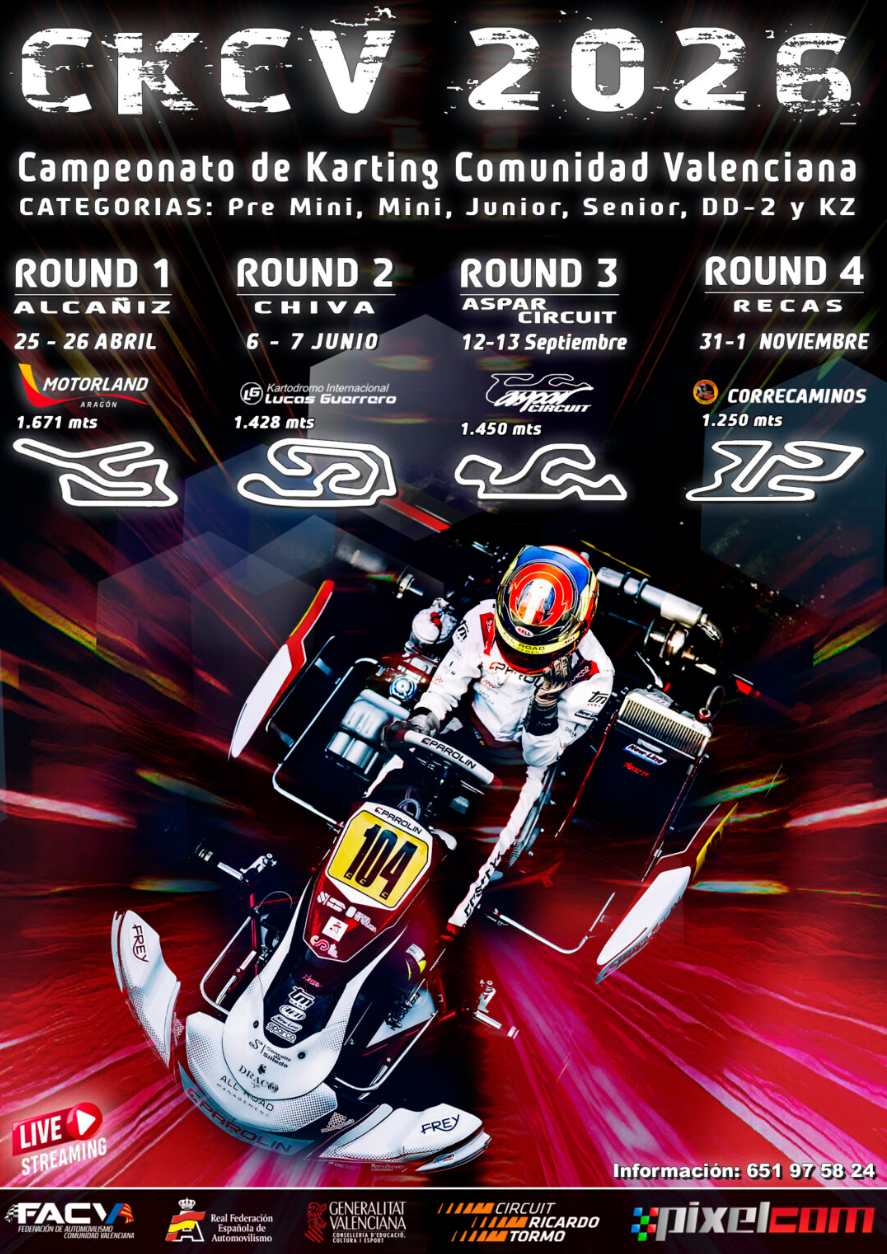 Récord de Inscritos en el Inicio del CKCV en MotorLand Aragón