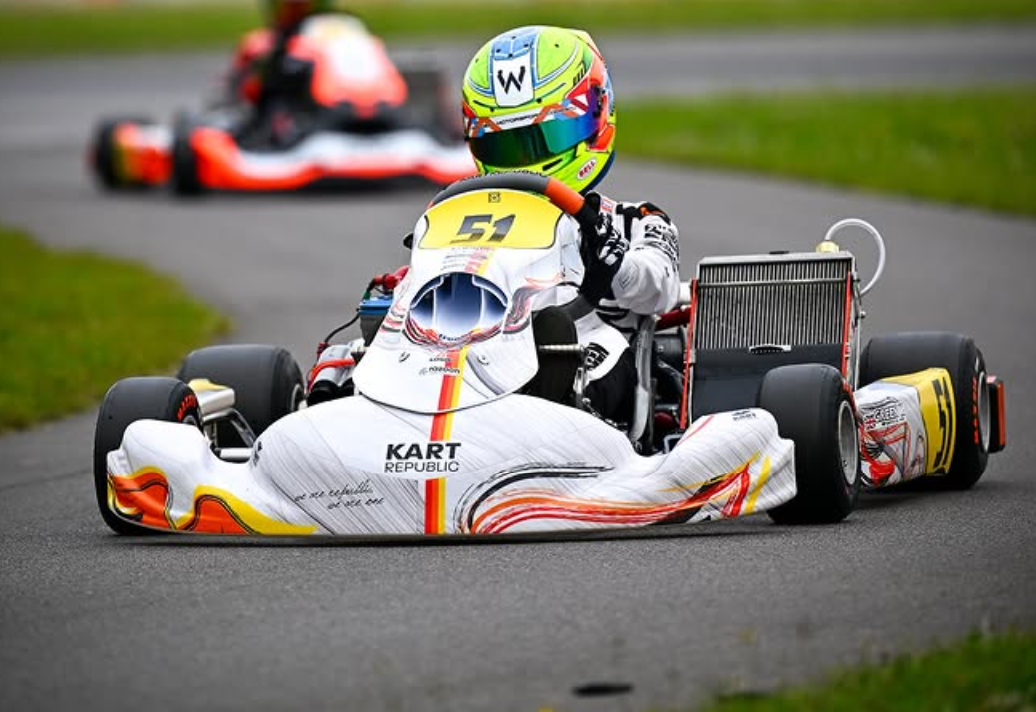 Will Green logra una remontada histórica en la Final de Karting en Valencia